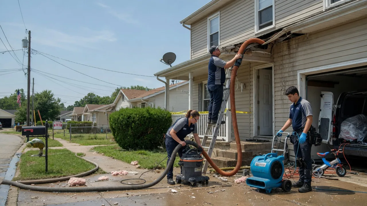 Water Damage Restoration in Isonville, KY near me